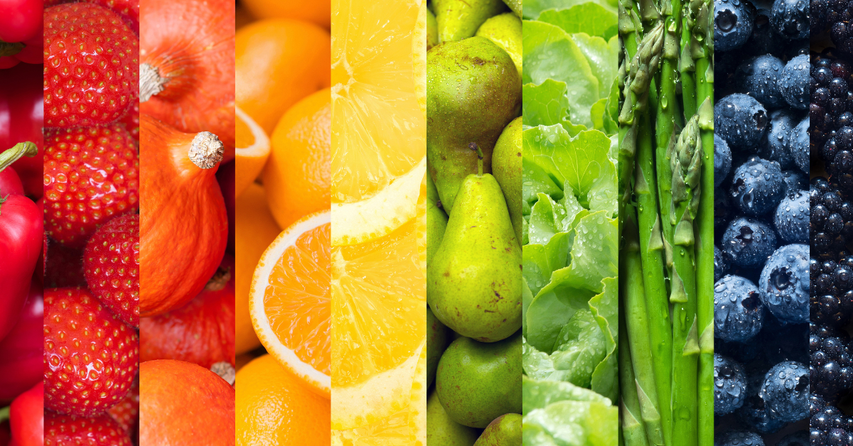 Colors on the plate: from visual pleasure to functional role